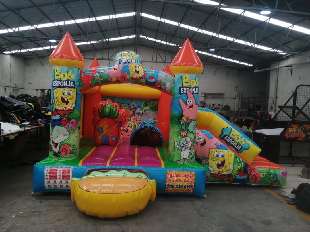 SpongeBob inflatable bounce house